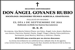Ángel Goyanes Rubio